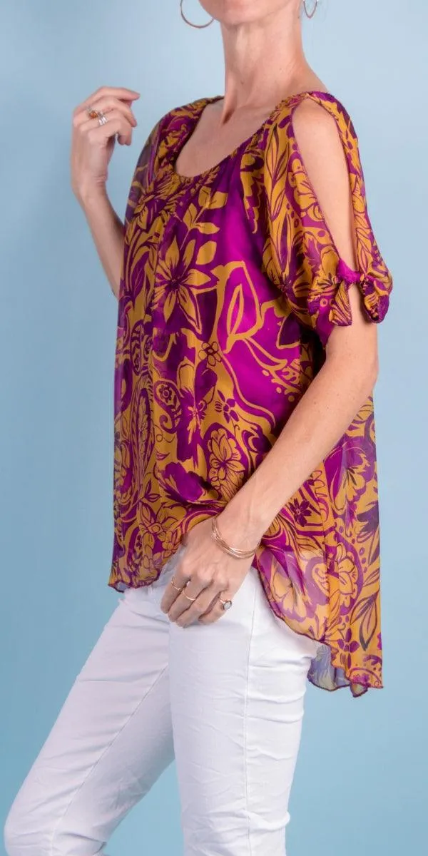 Vacanza Silk Blouse