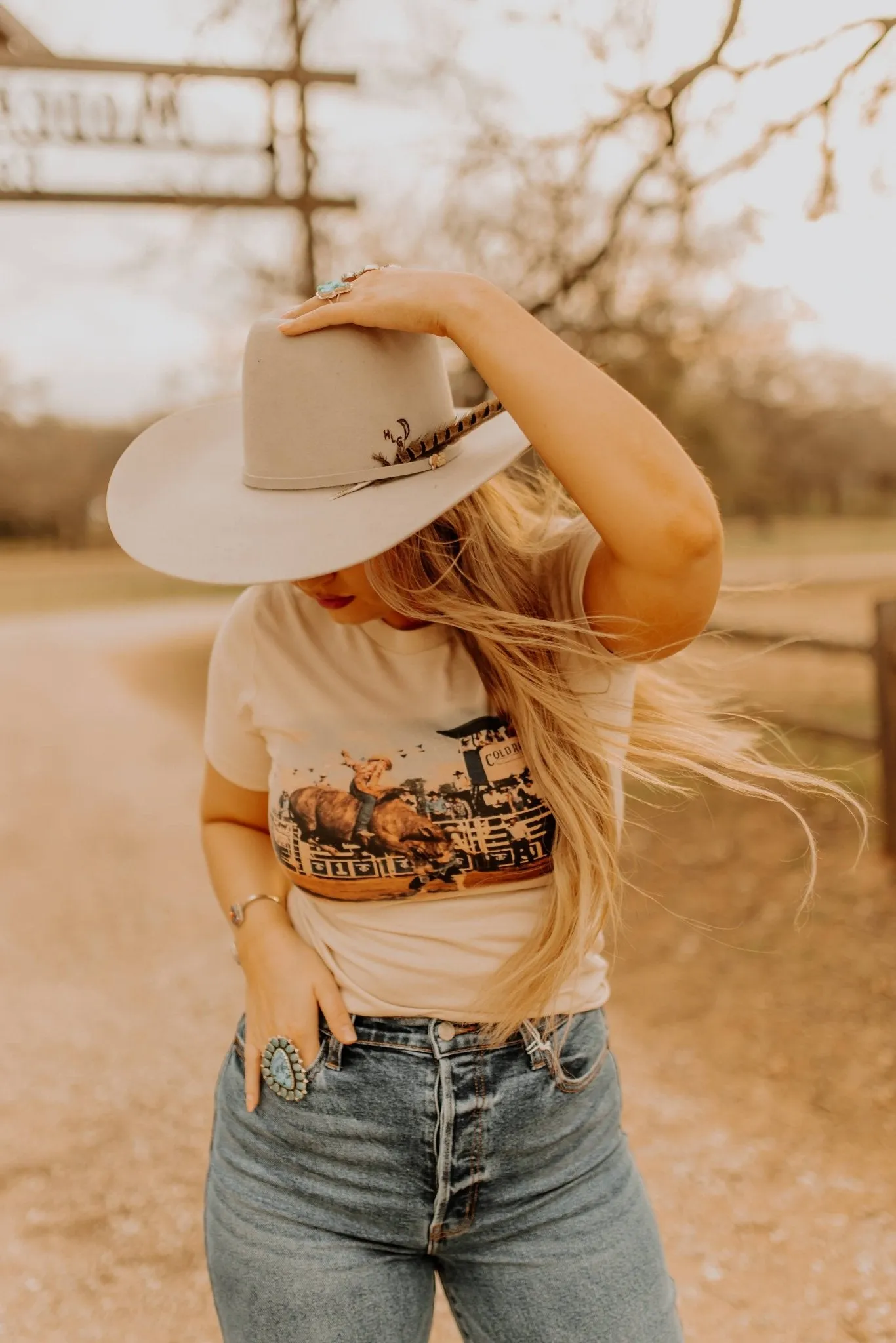 Vintage Rodeo Bull Graphic Tee