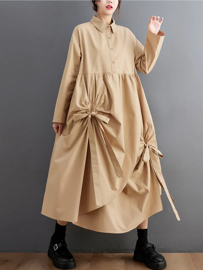 Women's Every Occasions Stylish Mid-Length Shirt Dress