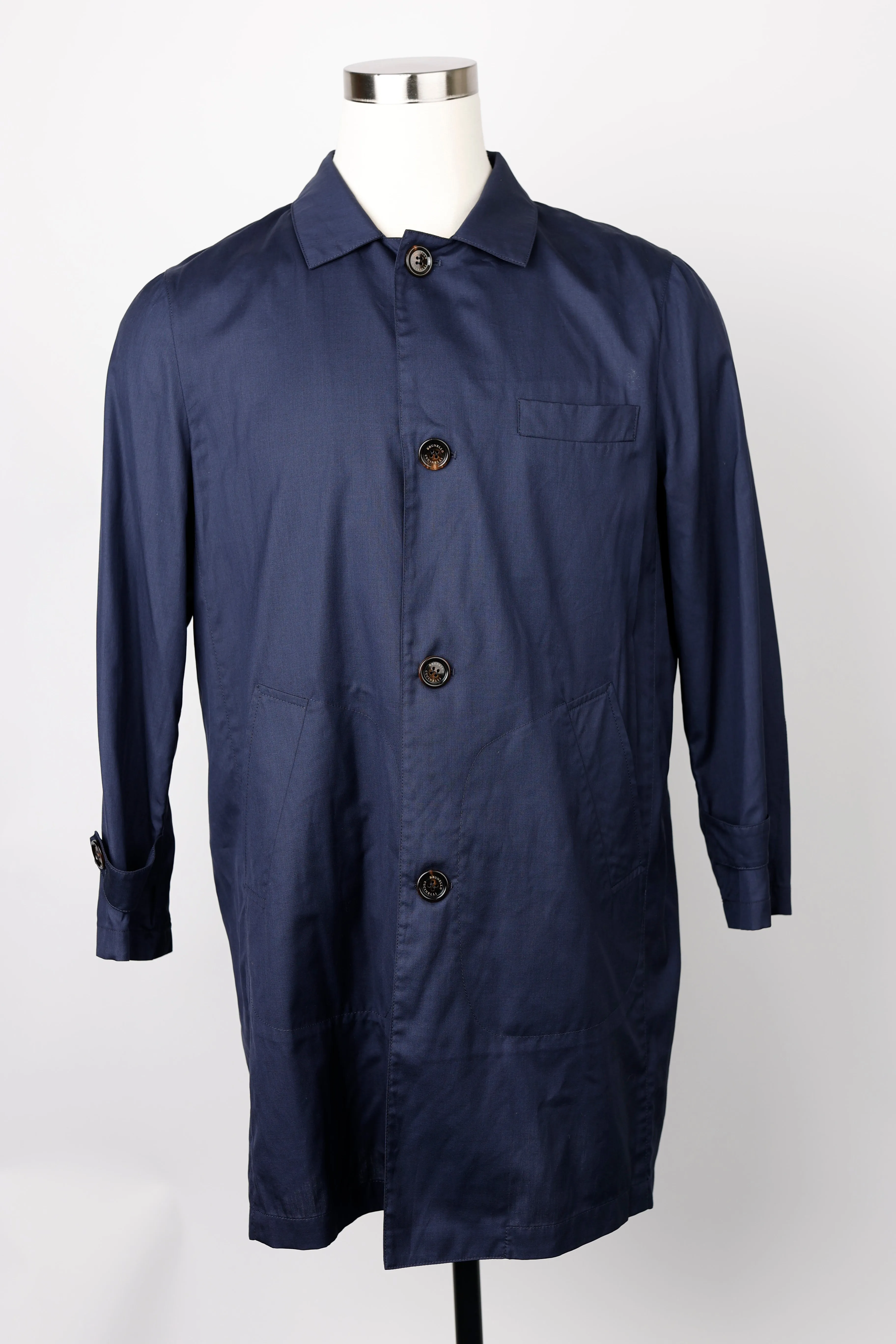 Wool/Silk Raincoat